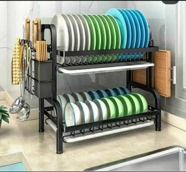 2 LAYER IRON STEEL RACK STEP MULTI6687