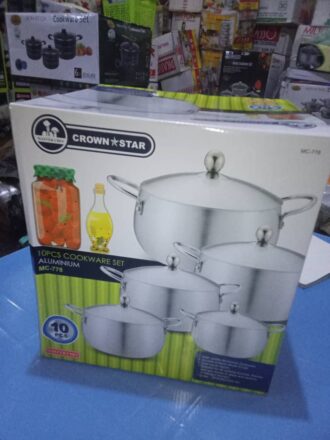 5PCS QUALITY ALUMINIUM POT MASTERCHEF MC-778/2