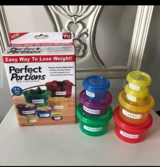 7PCS PORTION CONTROL CONTAINER 7PCS PORTION