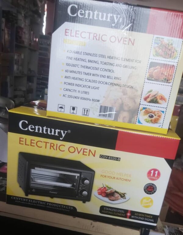 CENTURY ELECTRIC OVEN COV-8320-B