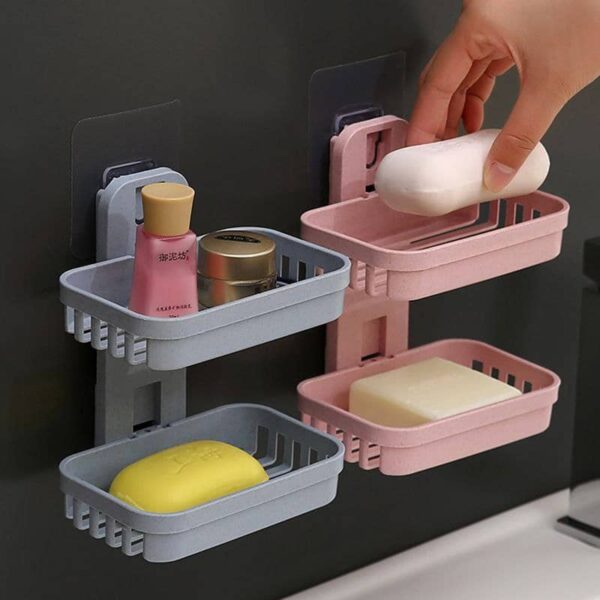 DOUBLE STEP SOAP RACK DBLSPRCK