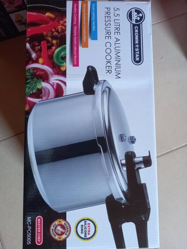 CROWNSTAR 5.5L PRESSURE POT ALUMINIUM MC-PC5005