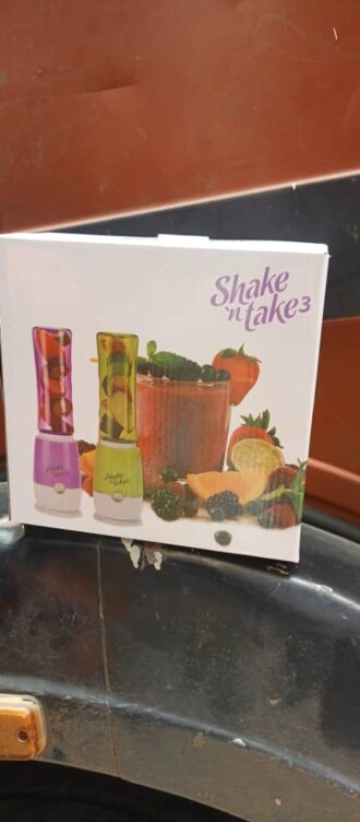 ELECTRIC SHAKE AND TAKE JUICER (2CUP)