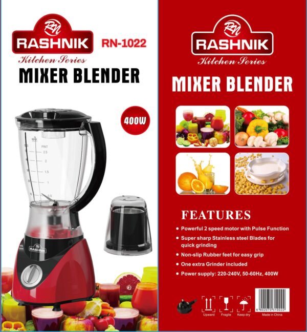 RASHNIK BLENDER RN1022 400W RN-1022 RN1022