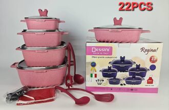 DESSINI 22PCS GRANITE POT SET DSSN22PC