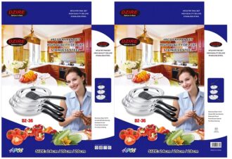 DZIRE 4PCS FRY PAN SET DZ-36