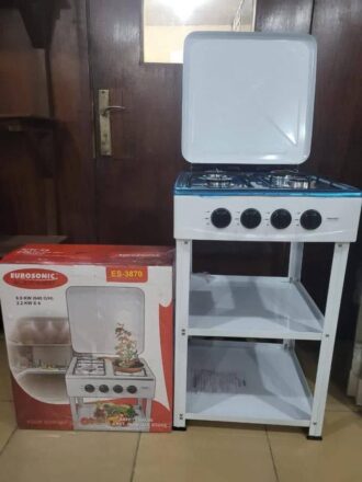 EUROSONIC FOUR BURNER GAS STOVE ES-3870