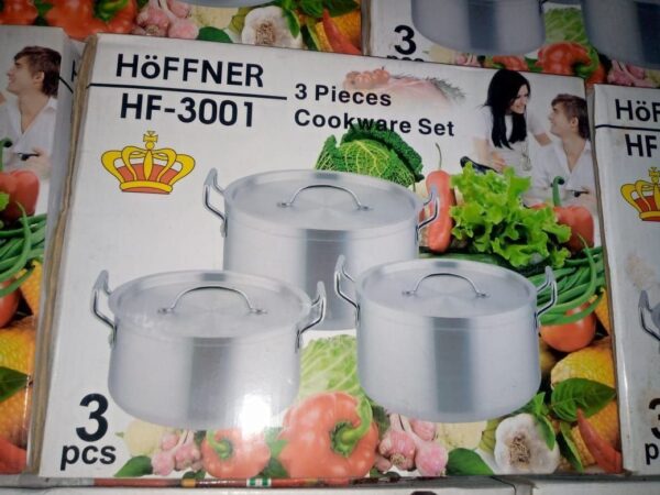HOFFNER COOKWARE SET 3PCS HF-3001