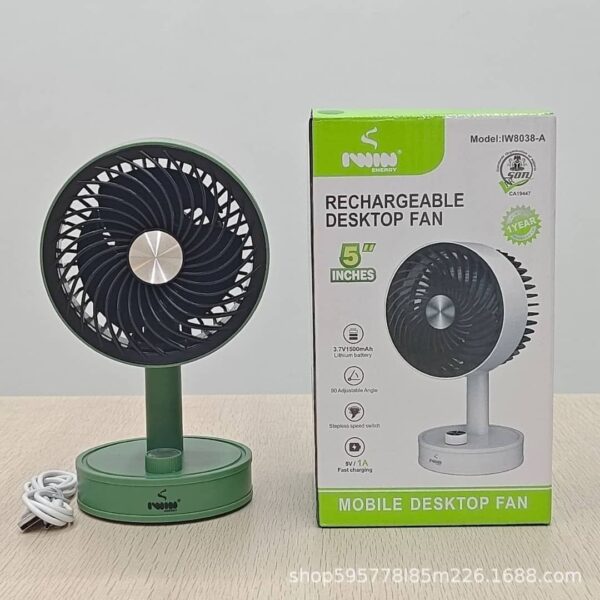 IWIN 5" RECHARGEABLE FAN IWIN 5"