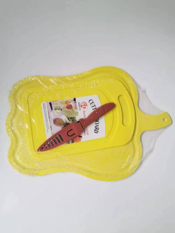 2in1 CUTTING BOARD WITH KNIFE