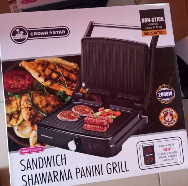 CROWNSTAR PANINI SHAWARMA GRILL MC-SM7500