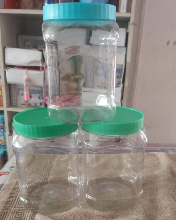 PET SQUARE JAR 1500ML
