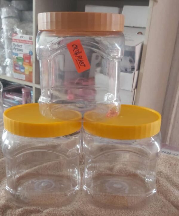 PET SQUARE JAR 1000ML