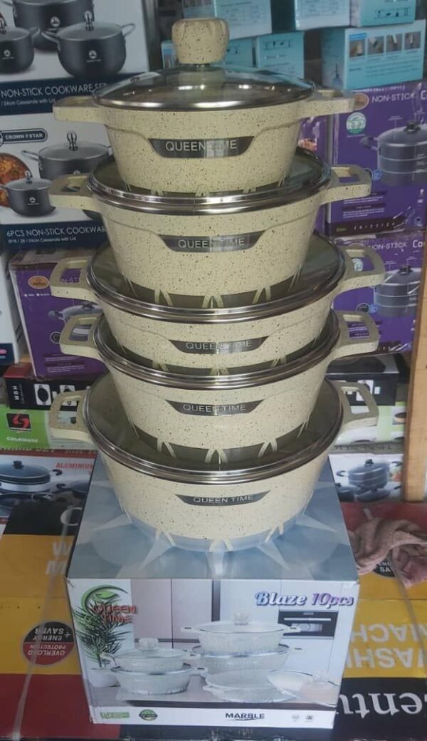QUEEN TIME MARBLE POT