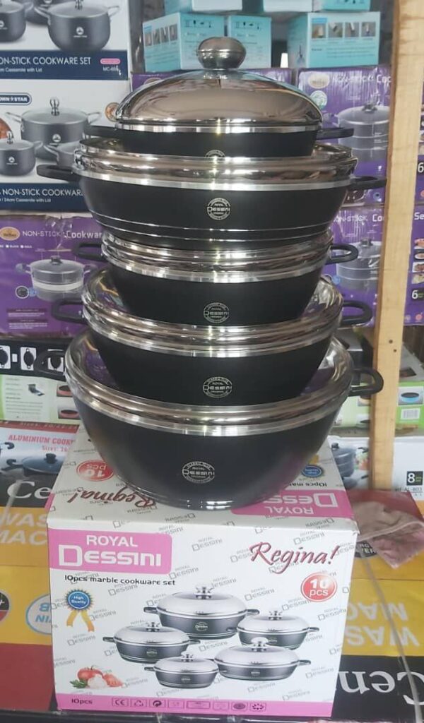 DESSINI REGINA DIE-CAST 10PCS HALF STEEL COVER