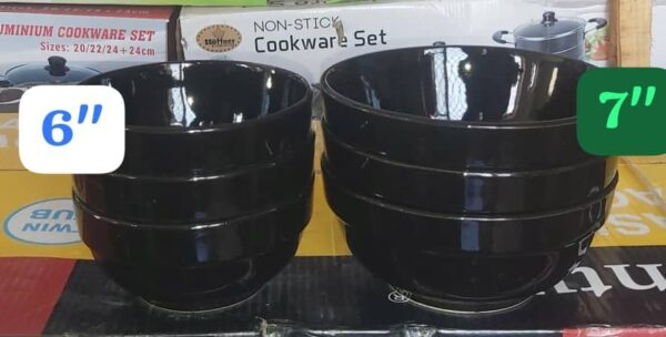 Lovely black amala bowl Dozen