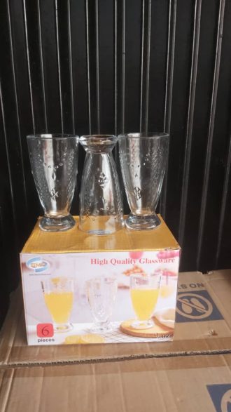 SMP 6PC GLASS CUP 10092035