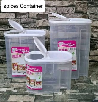 3In1 airtight cereal container