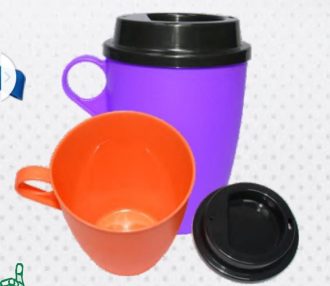 COOL CUP WITH COVER COCPWC