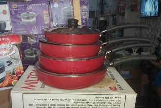 20CM Milton nonstick frypan with STEEL cover
