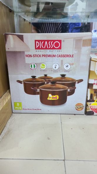 PICASSO 4 SET CASSEROLE NONSTICK POT