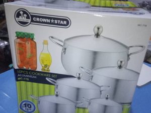 5PCS QUALITY ALUMINIUM POT MASTERCHEF MC-778/2