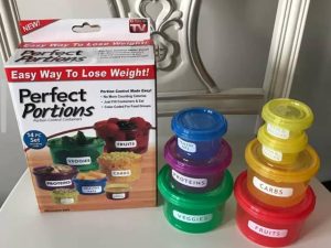 7PCS PORTION CONTROL CONTAINER 7PCS PORTION