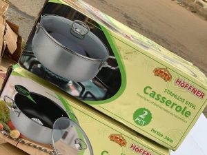 24CM THICK CASSEROLE HOFFNER SINGLE POT 24CM CASSEROLE HOFFN