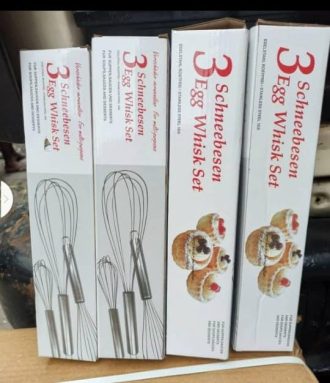 3 SCHNEEBESEN EGG WHISK SET 10092011