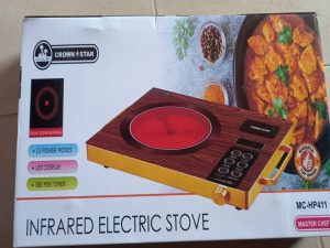 CROWN STAR INFRARED ELECTRIC STOVE MC-HP411