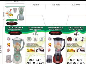 EUROSONIC 2 IN 1 BLENDER ES-1731F