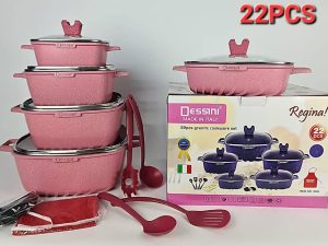 DESSINI 22PCS GRANITE POT SET DSSN22PC