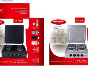 EUROSONIC FOUR BURNER GAS STOVE ES-3850