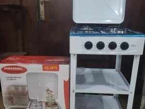EUROSONIC FOUR BURNER GAS STOVE ES-3870