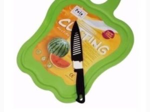 SINGLE CUTTER/CHOPPER BOARD WITH KNIFE