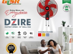 GSR QUALITY WALL FAN 16"