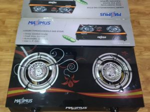 MAXIMUS GLASS GAS 2 BURNER