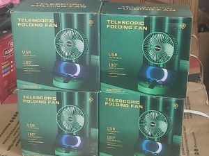 Rashnik Rechargeable Folding fan