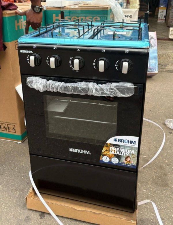 Bruhm 4+0 standing gas burner