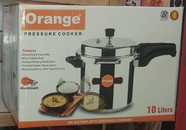 Orange Pressure Pot 10L