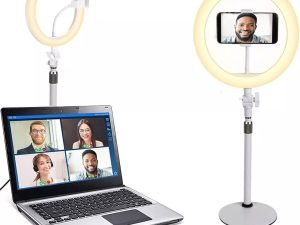 10"  RINGLIGHT WITH STAND