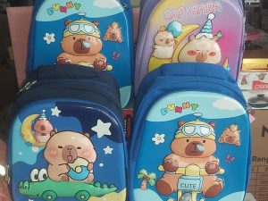 CAPYBARA SCHOOL BAG/FUNNYCUTE SCHOOL BAG