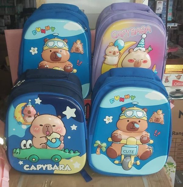 CAPYBARA SCHOOL BAG/FUNNYCUTE SCHOOL BAG