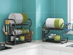 B. SHAPE BOWL RACK NON TARNISH