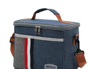 8L BRIVILIA CHECKERED INSULATED LUNCH BOX