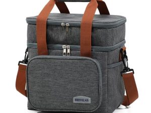 DOUBLE BRIVILLIA INSULATED LUNCH BAG (12.5L)