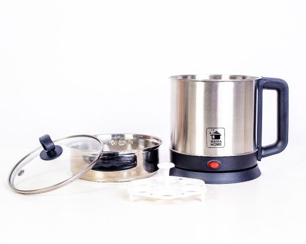 ELECTRIC COOKING POT/ KETTLE WITH STEAMER