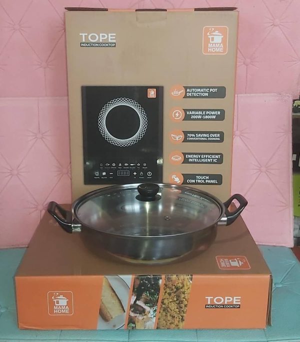 TOPE INDUCTION HOTPLATE WITH FREE POT DAYO