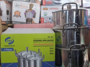 SMP 3PCS ALUMINIUM POT AP301