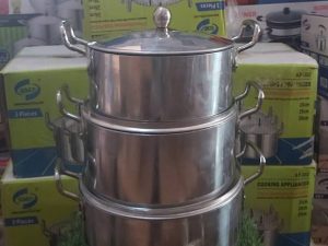SMP 3PCS THICK ALUMINIUM POT AP302